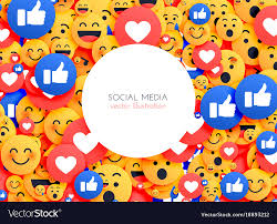 Emoji Background Smiley Icons For Social Media