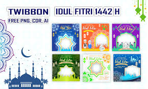 Greeting poster idul fitri 1442 muslim celebration. Contoh Twibbon Selamat Hari Raya Idul Fitri 1442 H Png Cdr Ai