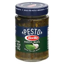 barilla pasta sauce pesto rustic basil