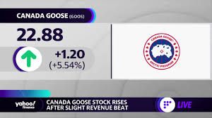 canada goose stock jumps on earnings