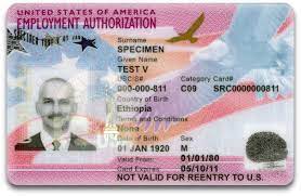 If you notice, the parenthesis are removed and a zero is added in front for the same on ead card. Employment Authorization Document Form I 766 Citizenpath