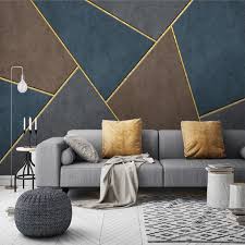 Abstract Wallpaper Geometric Luxury