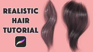 For the lightning,dont use white,use gray instead what i do is draw chunks of hair where the hair generally goes in the same direction. How To Draw Realistic Hair Digitally Procreate Tutorial Youtube