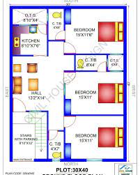 30x40 North Facing House Plans 30 By