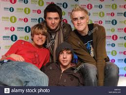 Mcfly At The The Bbc Radio 1 Chart Show Live Stock Photos
