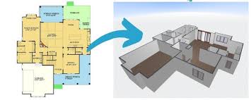 2d Floor Plan Image To 3d Floor Plan