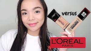 l oreal infallible foundations