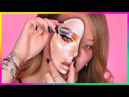 makeup mask halloween tutorial