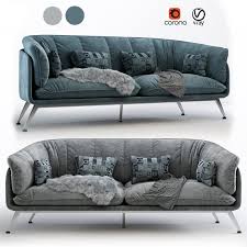 yousheng sofa 3 set 111243 3d model
