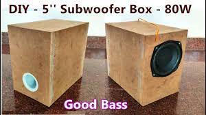 diy subwoofer box plans to build