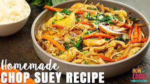 homemade chop suey step by step video