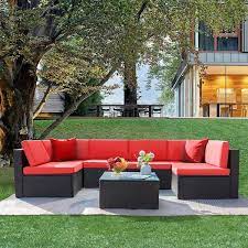 Patio Furniture Sectional Set