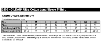Gordon Public School Adult 100 Cotton Long Sleeve T Shirt Printed 5400 Gps