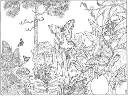 Ivy and the inky butterfly. Printable Enchanted Forest Coloring Pages