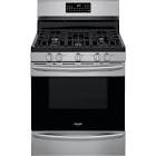 Frigidaire 30-inch 5.0 cu. ft. Freestanding Gas Range with Air Fry in Smudge-Proof...