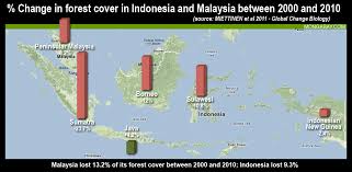 Chart Forest Loss In Indonesia And Malaysia