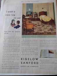 bigelow sanford rugs 1930 ad and rinso