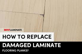 replace damaged laminate flooring planks