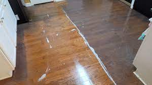 how to get wax off of hardwood floor