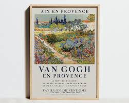 Van Gogh Print Garden At Arles