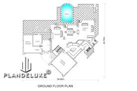 6 Bedroom House Plan With A Basement