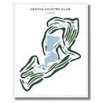 Buy Printed art collectibles of Denton Country Club, Texas. - Golf ...