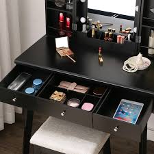 bewishome vanity desk with lighted