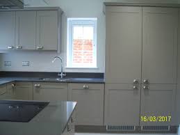 Solid timber worktops are probably the only worktops that actually improve with age. Used Stone Grey Kitchen The Used Kitchen Company
