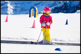 magic carpet ski lift skiing kids