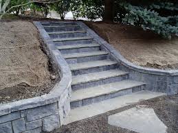 Retaining Wall With A Hill Above It