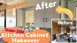 diy kitchen cabinet makeover with l