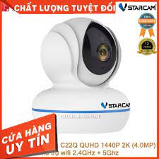giá khai trương) Camera giám sát IP Wifi hồng ngoại ban đêm Vstarcam C22Q  QUHD 1440P 4MP