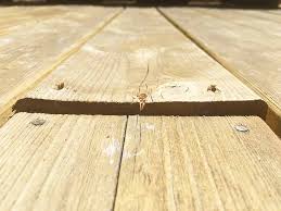 how to fix warped deck boards the