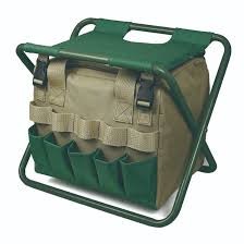 Detachable Garden Tool Bag With Chair