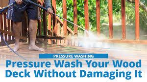 How To Pressure Wash Your Wood Deck