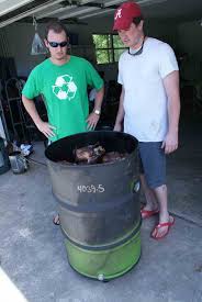 build a bbq smoker out of a steel drum