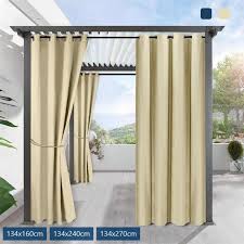 Waterproof Outdoor Curtain Panels