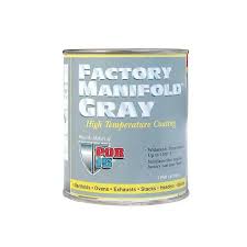Hi Temp Paint Factory Manifold Gray