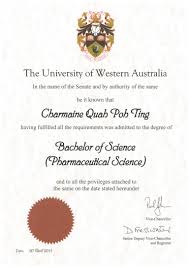 Bachelor Degree Certificate