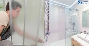 Sliding Shower Door Installation A