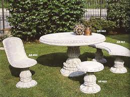 Marble Composite Tables And Benches