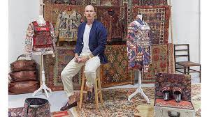 vine rug dealer is making clothes