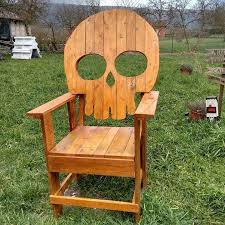 diy pallet wood reclaimed chair