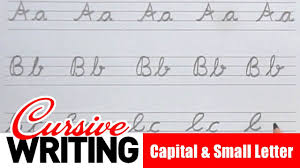 cursive handwriting letters