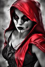 gothic red riding hood warrior marvel