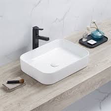 Table Top Bathroom Sink Ceramic Small