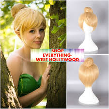 I can only think of one with long blonde hair and that's ino from naruto. Tinkerbell Short Blonde Costume Wig Character Adult Accessory Sold By Shop Everything West Hollywood On Storenvy