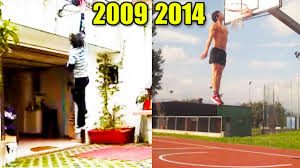 5 7 white kid dunks after 5 years of
