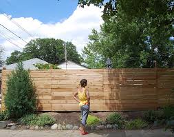 In horizontal fencing the board run lengthwise, not up and down. Modern Fences Use Your Imagination Life Of An Architect