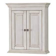wall cabinet antique white